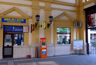 Wasteels office, Belgrade main station