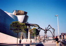 The excellent Guggenheim museum, Bilbao