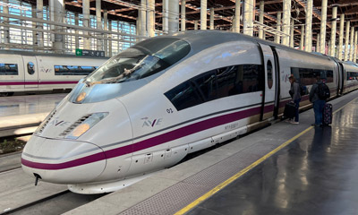 Train travel in Spain