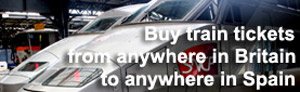 Buy train tickets to Spain online