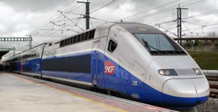 London to Barcelona by train, aboard a TGV Duplex