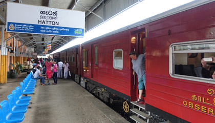 Train 1007 at Hatton