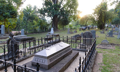 The Garrison Cemetery, Kandy