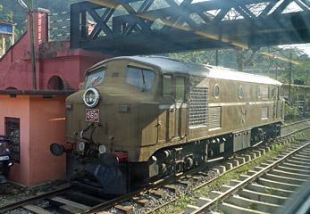 1953 M1 locomotive at Kadugannawa