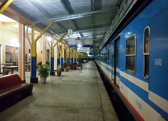 A train at Batticaloa