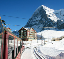 Climbing the Eiger & Jungfrau by Jungfraubahn!