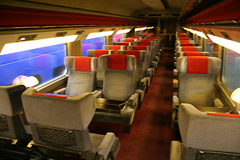 TGV Lyria first class - Paris to Lausanne, Geneva & Bern routes
