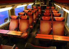 TGV Lyria 2nd class - Paris to Geneva/Bern/Lausanne routes