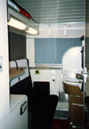 Sleeping-car 'upper' room