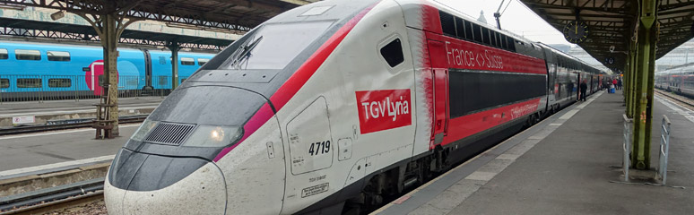 TGV-Lyria to Geneva at Paris Gare de Lyon
