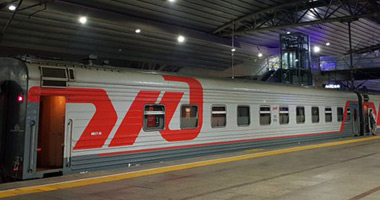 Train 20, the Vostok, from Moscow to Beijing