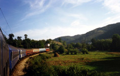 Taking the train to Turkey:  Crossing Bulgaria on the train between Bucharest and Istanbul...