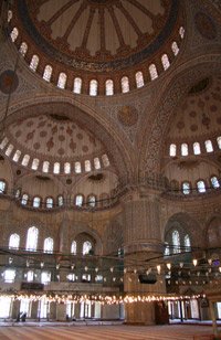 Inside the Blue Mosque