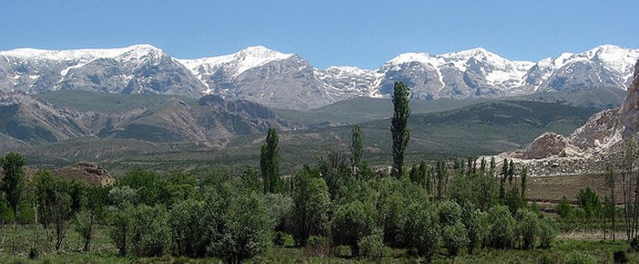 Scenery from the train from Istanbul to Adana.