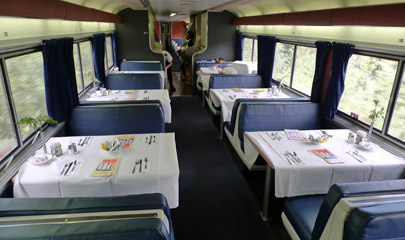 Amtrak Superliner lounge car