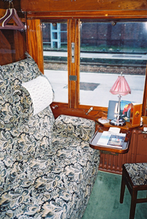 Venice Simplon Orient Express: sleeper compartment - day