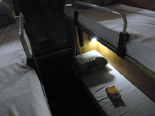 Beijing to Hanoi by train. 4-berth soft sleeper on the Vietnamese train from Dong Dang to Hanoi