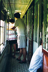 Corridor of hard class sleeper