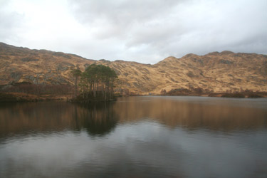 The West Highland Line:  Loch Eilt, between Ft William & Mallaig
