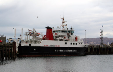 The CalMac ferry from Mallaig to Skye