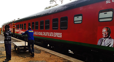 Zambia's Jubilee Express train
