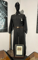 Uniform of a 'ferret' at Stalag Luft 3