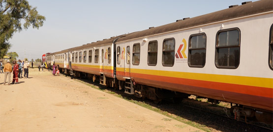 The Nairobi to Nanyuki train