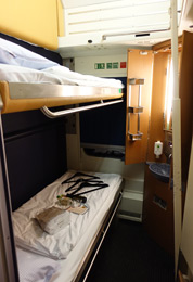 1 or 2 bed sleeper on Nightjet train