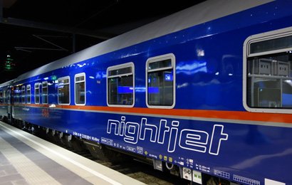 Comfortline sleeping-car as now used on Nightjet trains
