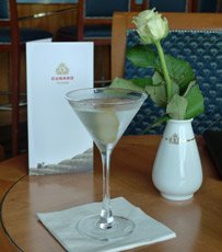 A Martini in the Chart Room bar