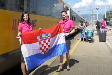 Regiojet arrived in Croatia