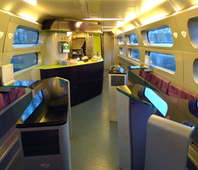 TGV bar car