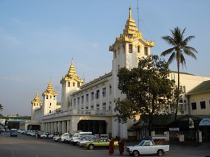 Yangon (Rangoon) main station