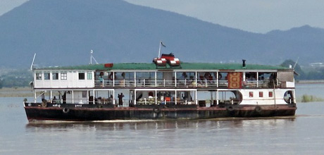 The Mandalay-Bagan slow river ferry
