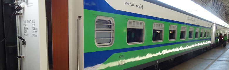 Train 5 Yangon to Mandalay