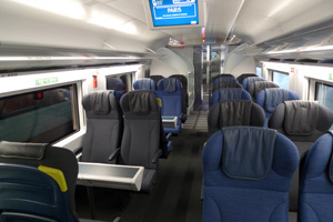 Eurostar second class from London to Paris
