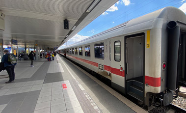 Intercity train at Hannover