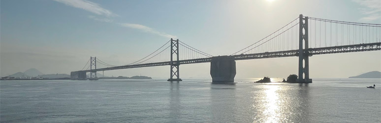 Sailing from Osaka on the ferry from Japan to China