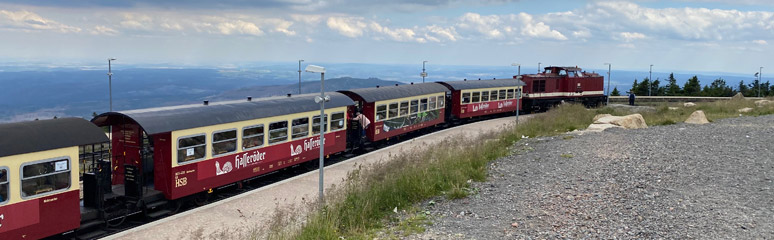 15:40 train from Brocken to Wernigrode