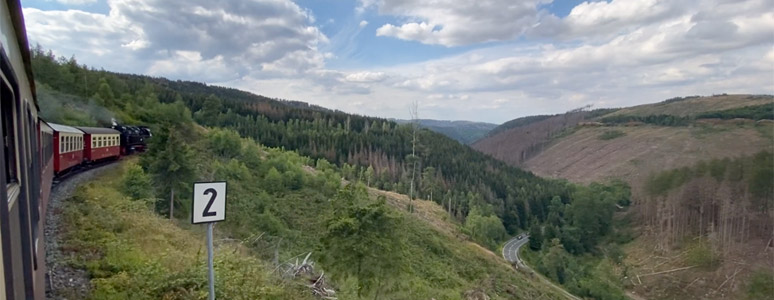 Scenery between Drei Annen Hohne & Wernigerode