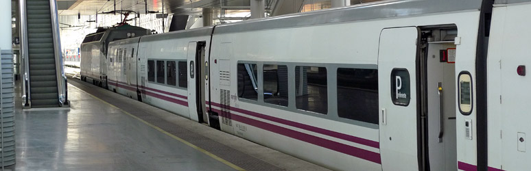 Madrid-Algeciras train at Madrid Atocha