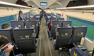 2nd class on an ICE4 train
