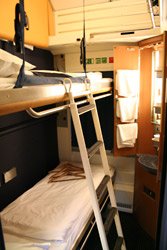 A 2-berth sleeper