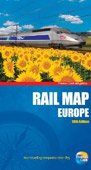 Rail Map of Europe - buy online