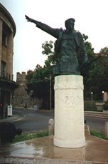Statue in Durres, Albania