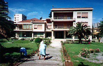 The former residence of Enver Hoxha in Tirana