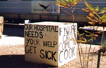Cook, on the Nullarbor Plain