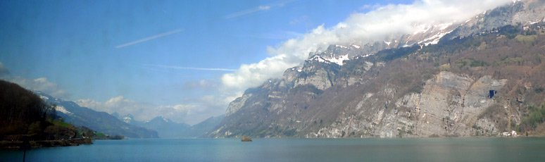 The lakes between Zurich and the Austrian border