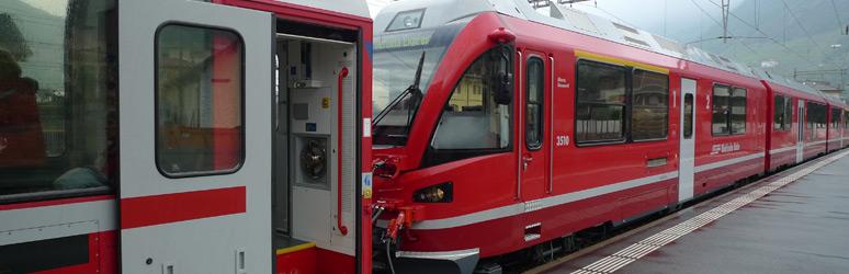 Allegra unit hauls the Bernina Express