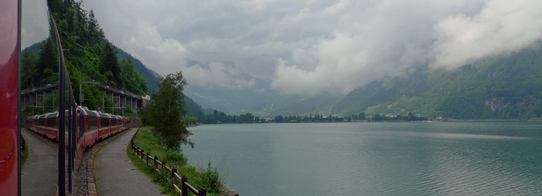 Passing Lake Poschiavo